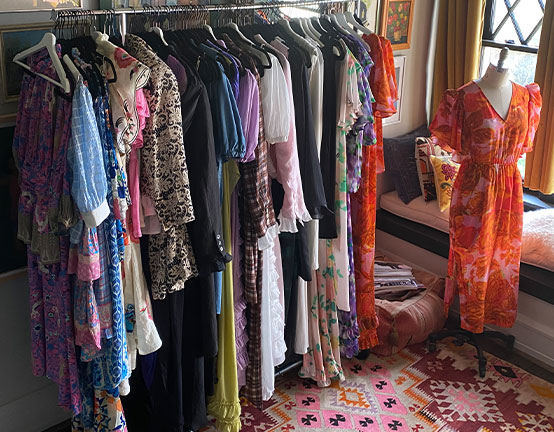 A snapshot of Tracy Reese's personal office