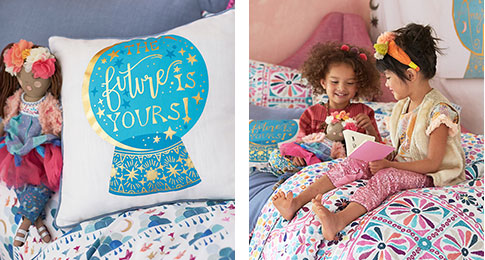 Magic Disco Caravan Bedroom