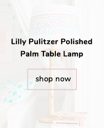 Lilly Pulitzer Polished Palm Table Lamp