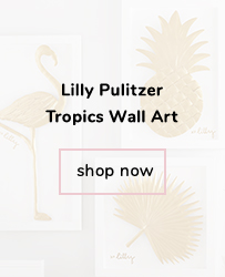 Lilly Pulitzer Tropics Wall Art