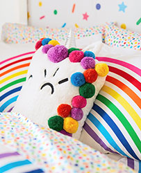 Cara The Unicorn Pillow