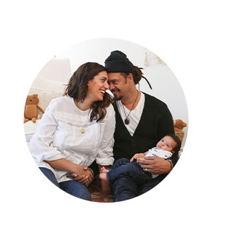 Reagan and her parents