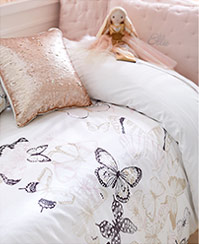 Flutter Fancy butterfly duvet