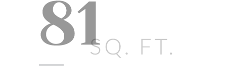 81 sq. ft.