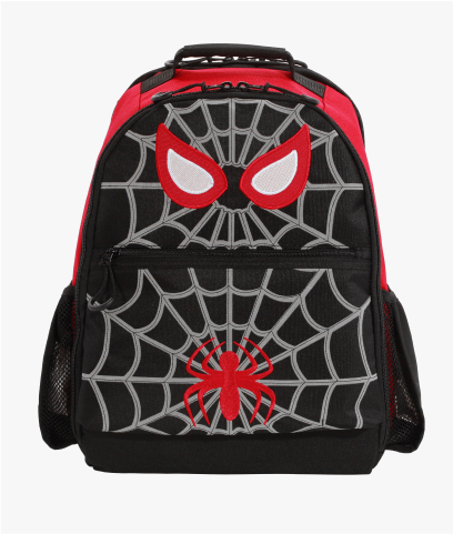 Front-facing image of Mackenzie Adaptive Backpack in Marvel's Spider-Man Miles Morales print.