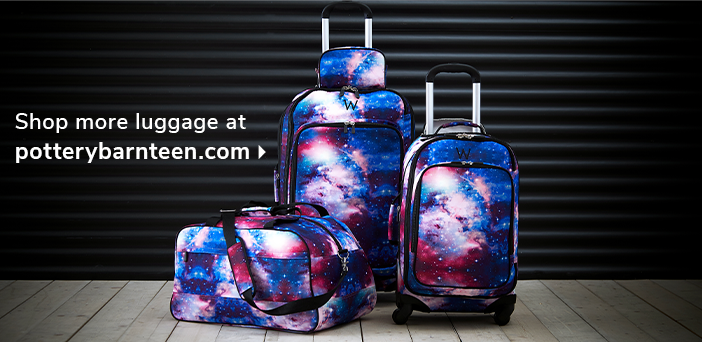 Shop more luggage at potterybarnteen.com
