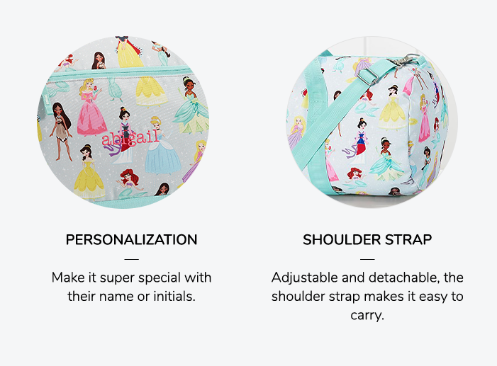 Duffle Bags: Personalization, Shoulder Strap.
