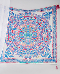 Lilly Pulitzer Tassel Tapestry