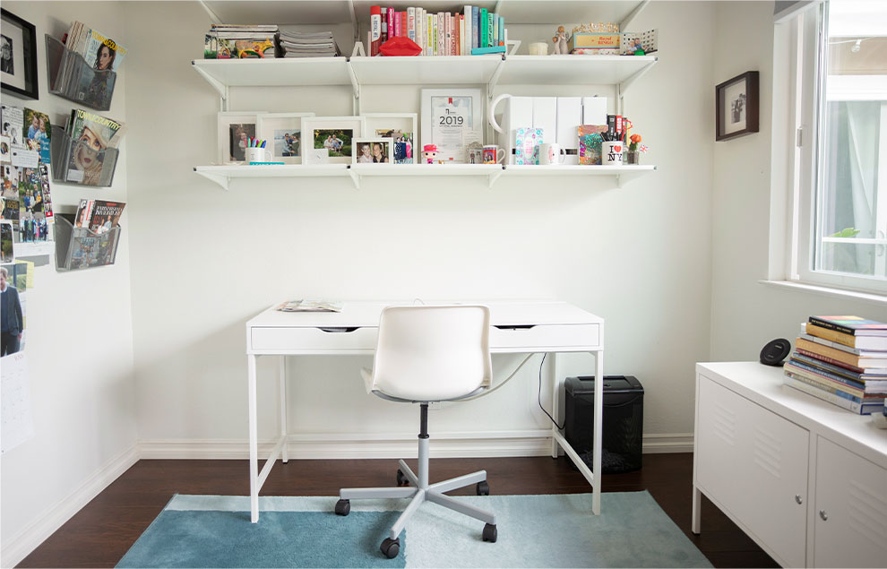 Chic Striped Nursery Before