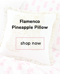 Flamenco Pineapple Pillow