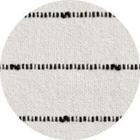 Slubby Pinstripe Black