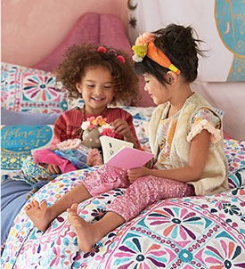 Magic Disco Caravan Bedroom