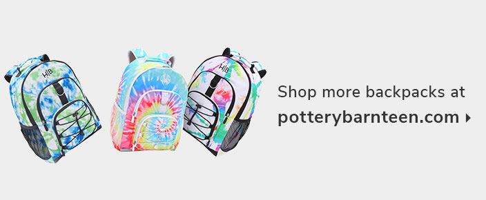 Shop more backpacks at potterybarnteen.com