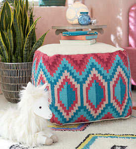 Magic Disco Caravan Bedroom