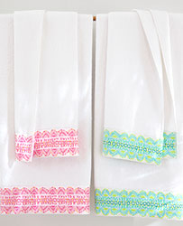 It's Impawsible Geo Border Towels