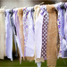 Fabric and Feather Garland