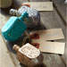 Glittery Dreidel Place Cards