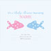 Twin Shower Invitations